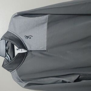 Browning mens half zip pullover